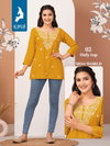 Miss World By Kaya Rayon Short Western Ladies Top Wholesale Price In Surat